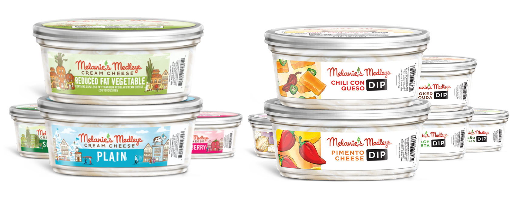 Melanie's Medley Dips