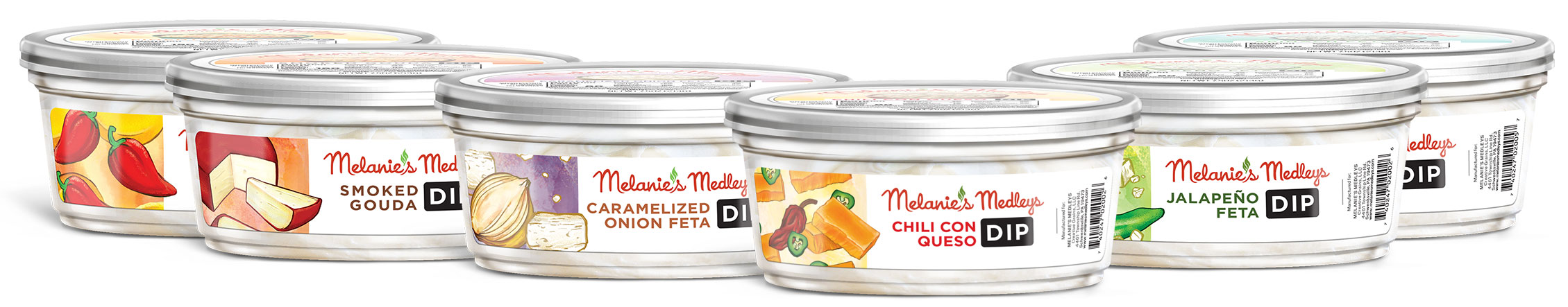 Melanie's Medley Dips