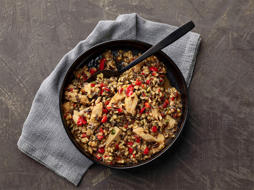 Honey Sriracha Chicken Bowl