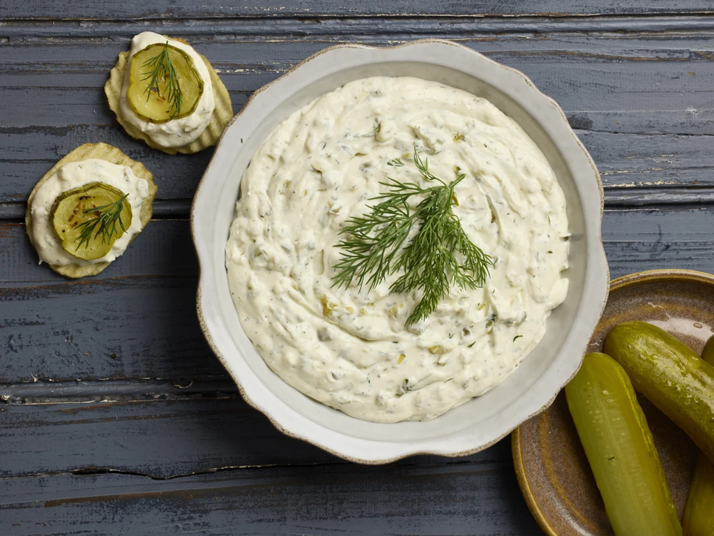 Fried Dill Pickle Dip
